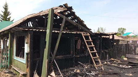 В Красноярском крае при пожаре погиб ребёнок
