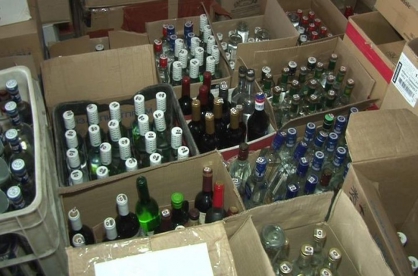 В Красноярске из отдела полиции пропали 500 бутылок изъятого алкоголя по уголовным делам