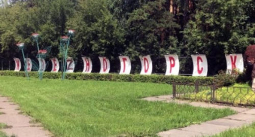 В Железногорске возбудили дело против пытавшегося закрасить агитационную надпись