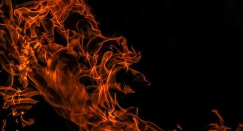 В Новосибирске произошел пожар в жилом доме