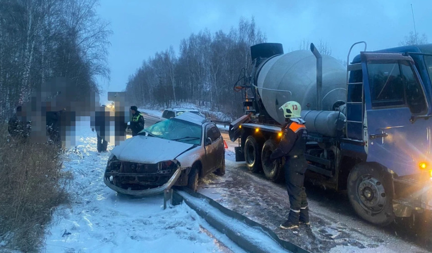 ДТП с бетономешалкой в Томске унесло жизни двоих людей