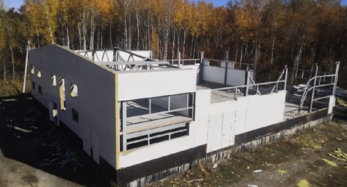 В Новосибирской области из-за халатности главы района разрушилось здание канализационных очистных