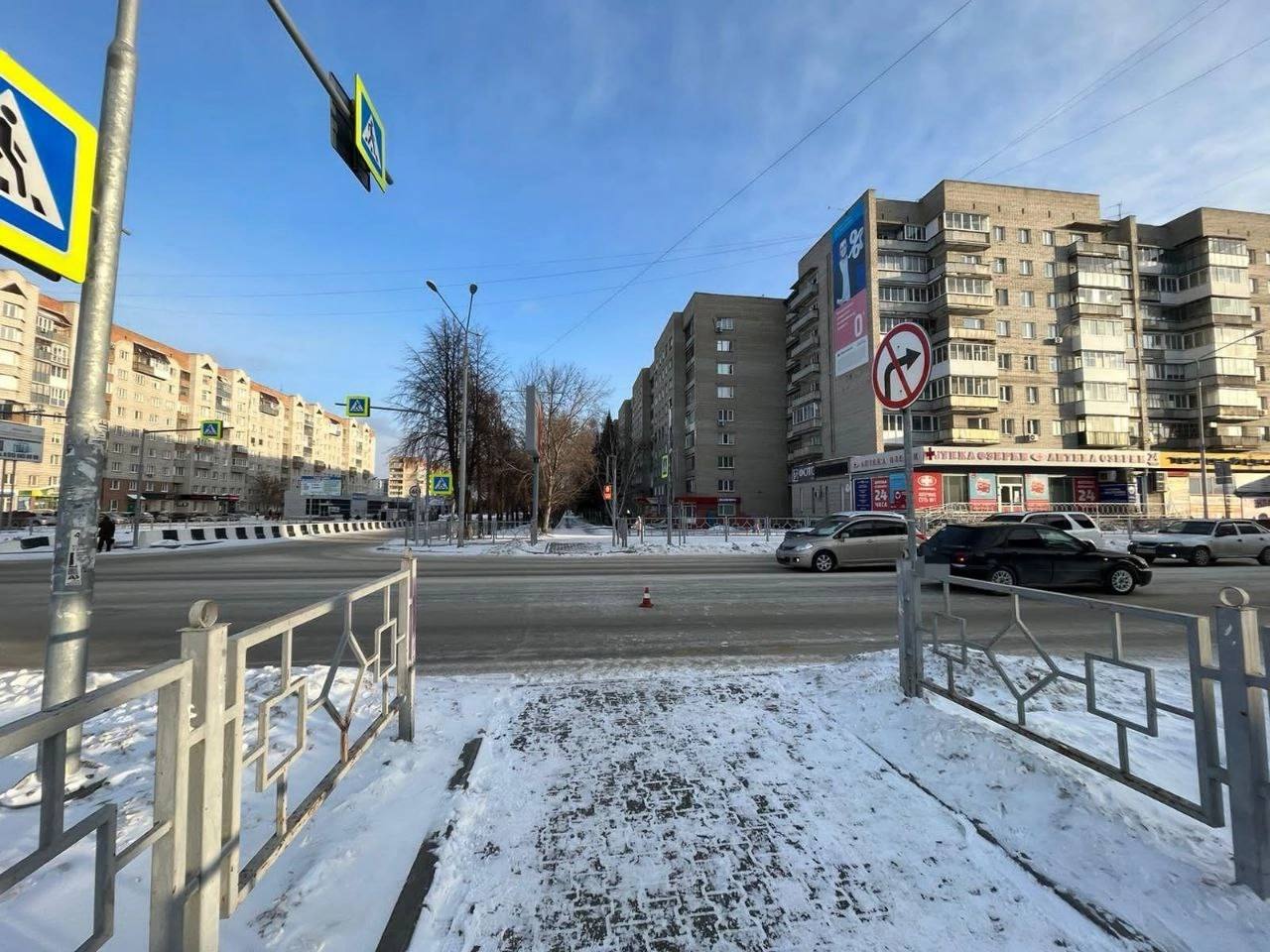 Водитель «Субару» сбил мальчика на пешеходном переходе под Новосибирском