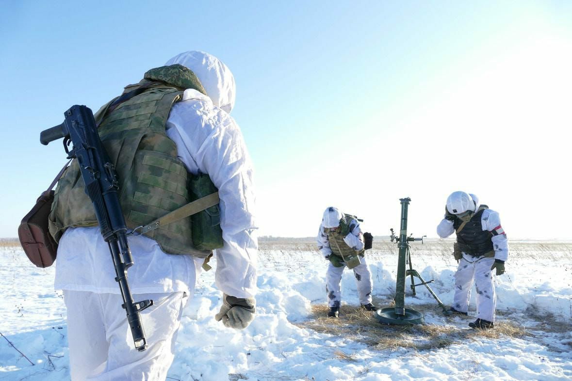 На танковом полигоне в Кузбассе прошли учения спецназовцев Росгвардии (видео)
