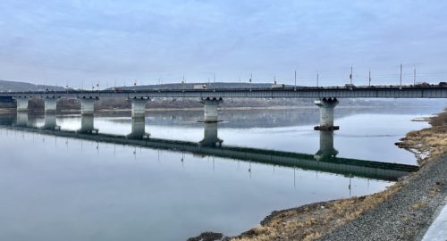 Мэр Кемерова Анисимов показал, как продвигается ремонт Кузбасского моста