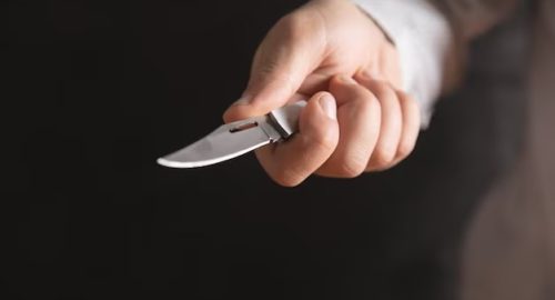 Мигрант с дубинкой и ножом разбил витрину в Коммунарке