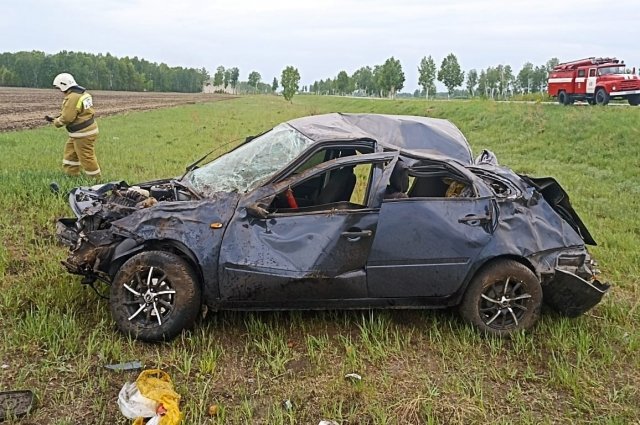 В результате аварии на трассе Омск-Муромцево погиб 27-летний водитель