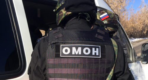 В Новосибирске силовики проводят учения на химическом заводе