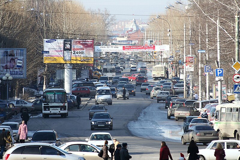 Движение машин на проспекте Ленина в Томске возобновили раньше срока