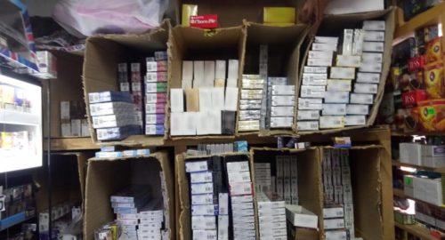 У отца и сына из красноярского Канска изъяли более 2400 пачек контрафактных сигарет