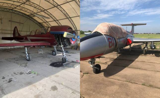 У омича за долги арестовали два самолёта