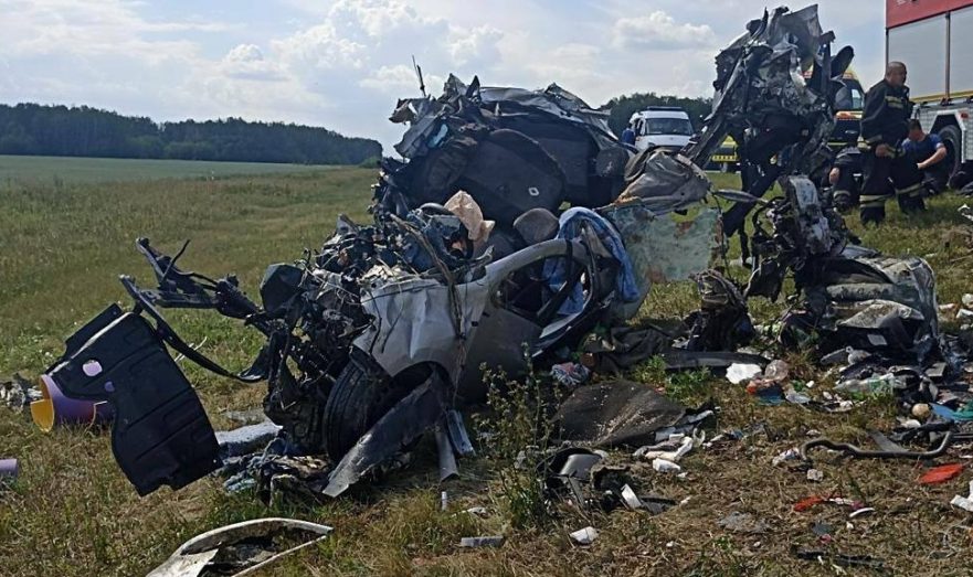 В Омской области в ДТП на трассе Челябинск — Новосибирск погибли двое взрослых и двое детей
