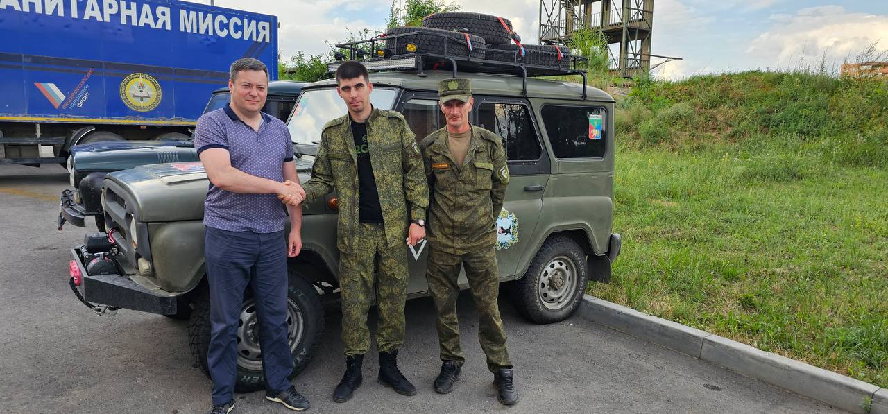 Ещё 10 автомобилей доставили из Иркутска в зону СВО