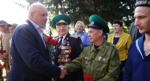 Прокопьевский округ наградили знаком «Трудовая доблесть и воинская слава»