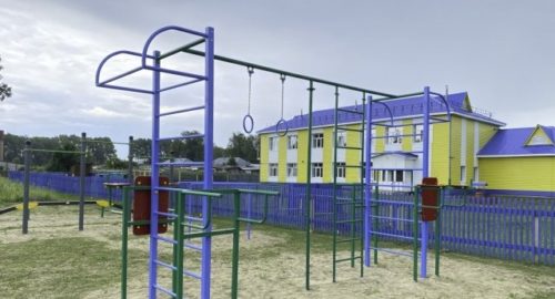 В Шегарском районе открылись новые спортивные площадки