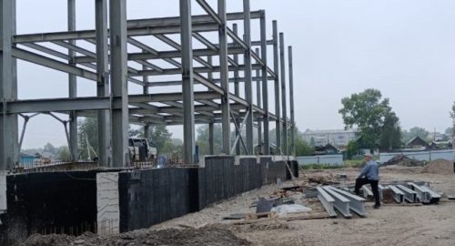 Строительство ФОКа с бассейном в Зиме планируют завершить в 2024 году