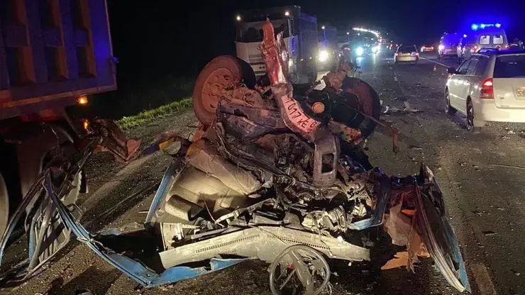 В Манском районе в автокатастрофе погибли три человека