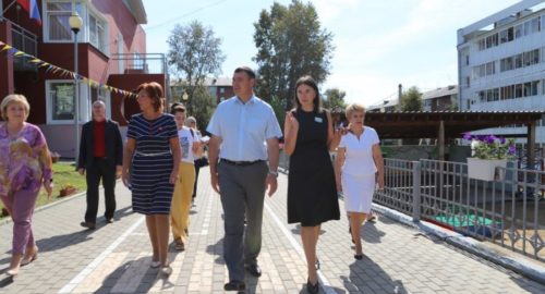 Мэр Иркутска Руслан Болотов проверил качество ремонта в детских садах города