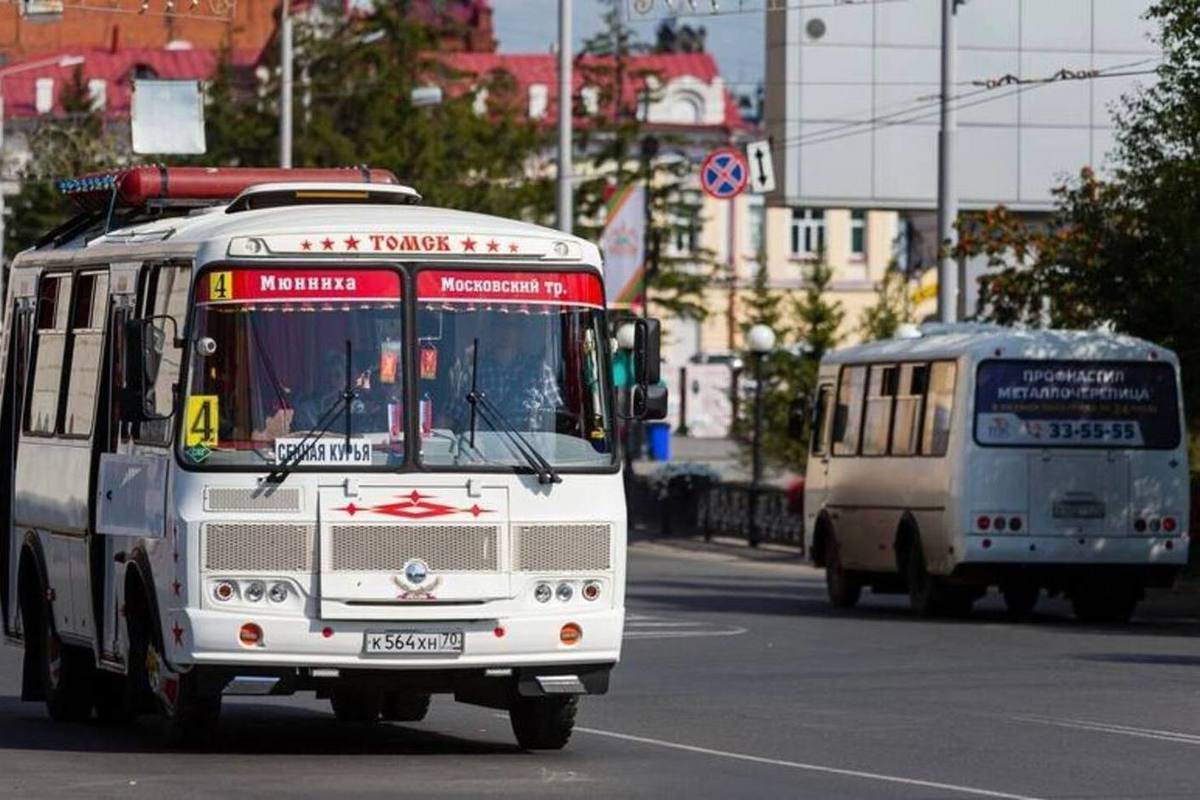 На дороги Томска с 28 апреля выйдут маршрутные такси