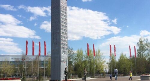 Власти благоустраивают новое общественное пространство в Красноярске