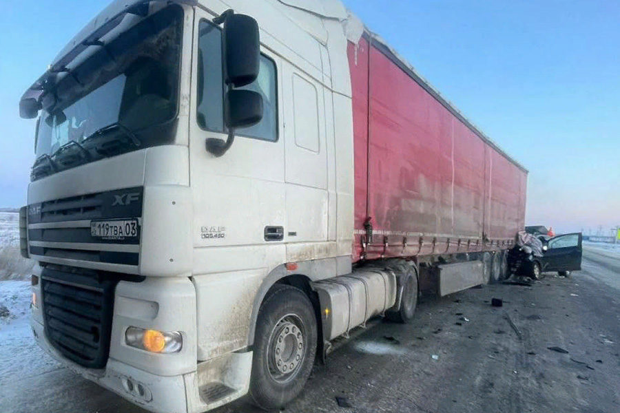 В аварии под Новосибирском погиб 38-летний водитель грузовика