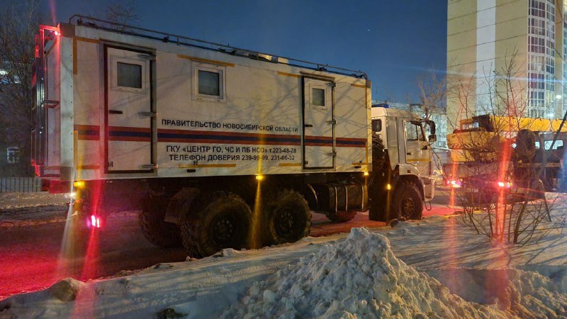 После аварии на теплосети в Новосибирске планируют ввести особый режим