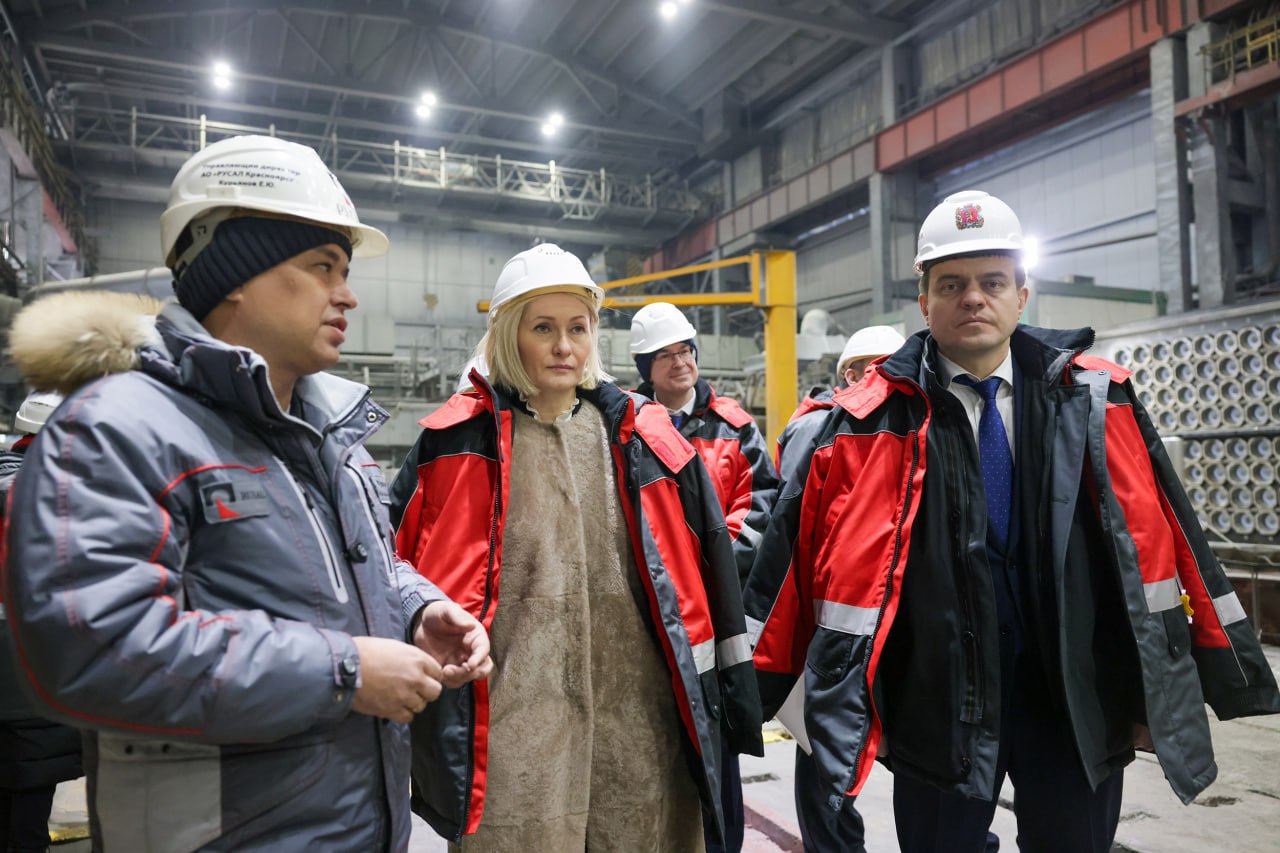 В марте 2024 года начнут перестраивать Красноярский алюминиевый завод