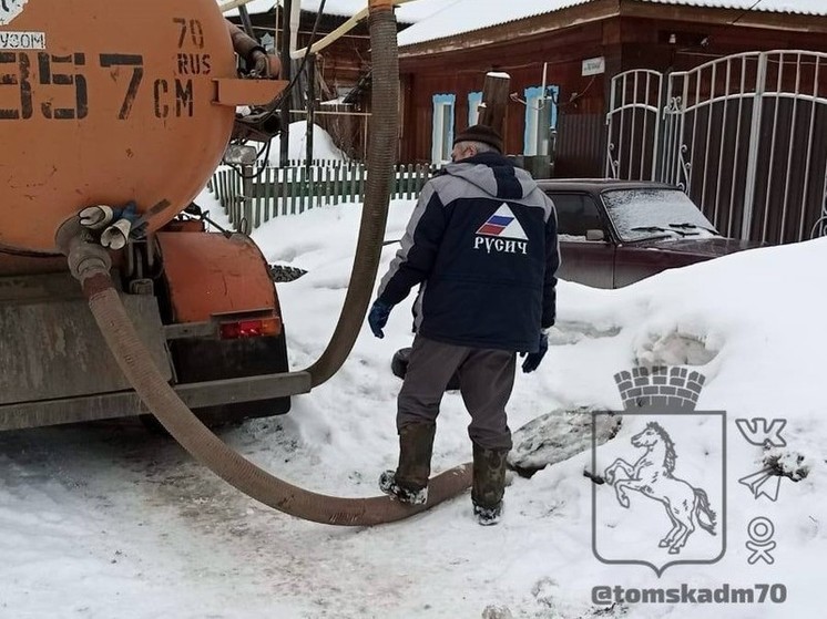 В Томске проводят протаивание ливневой и дренажной систем