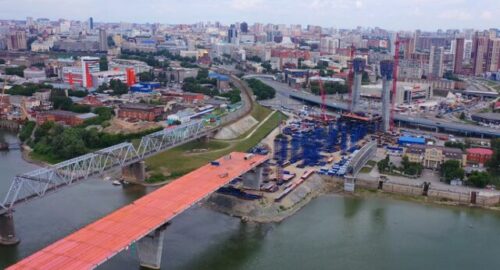 При строительстве моста в Новосибирске раскрыли нарушения на три млрд рублей