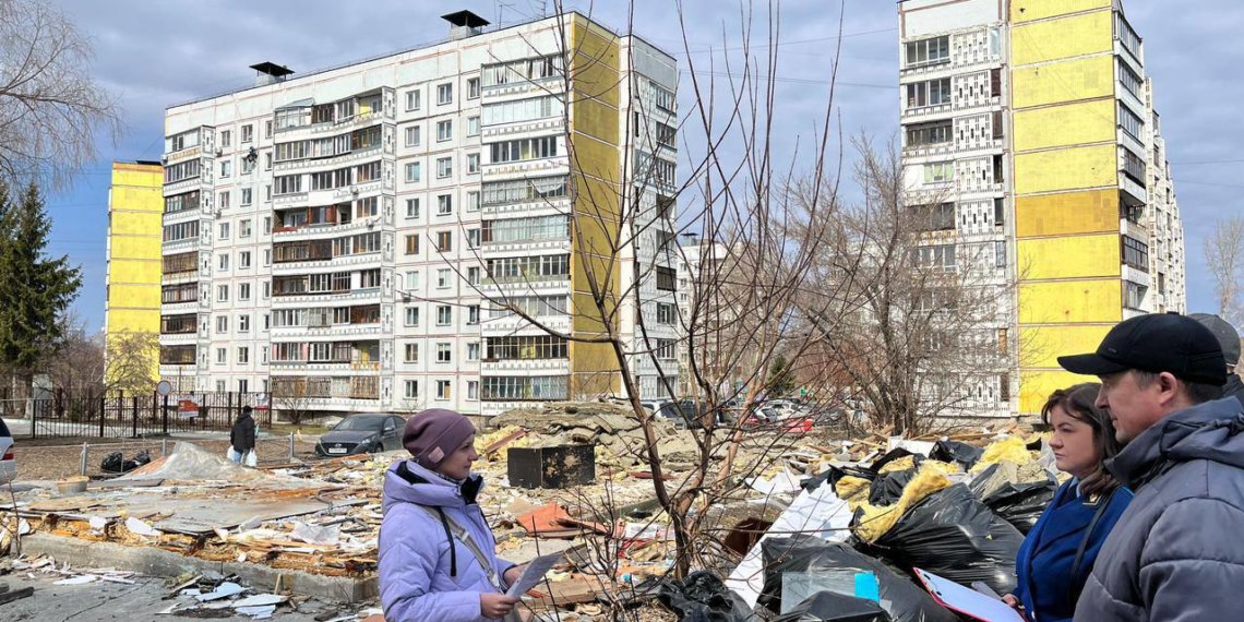 После вмешательства прокуратуры убрали несанкционированную свалку в Новосибирске