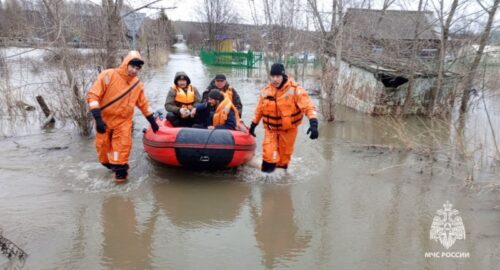 В Горном Алтае из-за ливней затоплены десятки частных домов