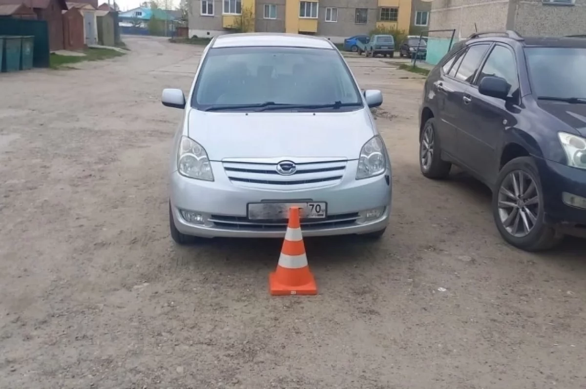 В томском Колпашево Toyota Corolla сбила двух девочек