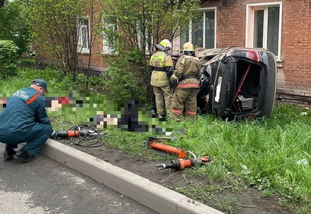 В ДТП в Ленинске-Кузнецком пострадали три человека, один погиб