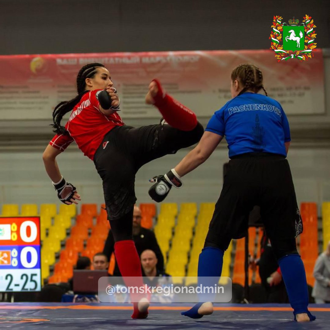 Трёхкратной чемпионкой России по панкратиону стала томичка Тимофеева