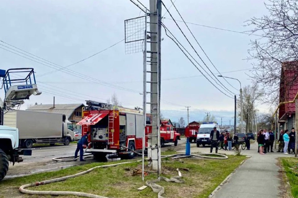 Прокуратура начала проверку из-за пожара в ЦГБ Бийска