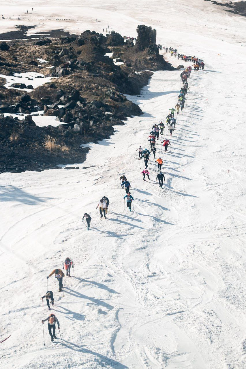 Спортсменки Росгвардии заняли весь пьедестал на соревнованиях по скайраннингу, которые проходят на Эльбрусе
